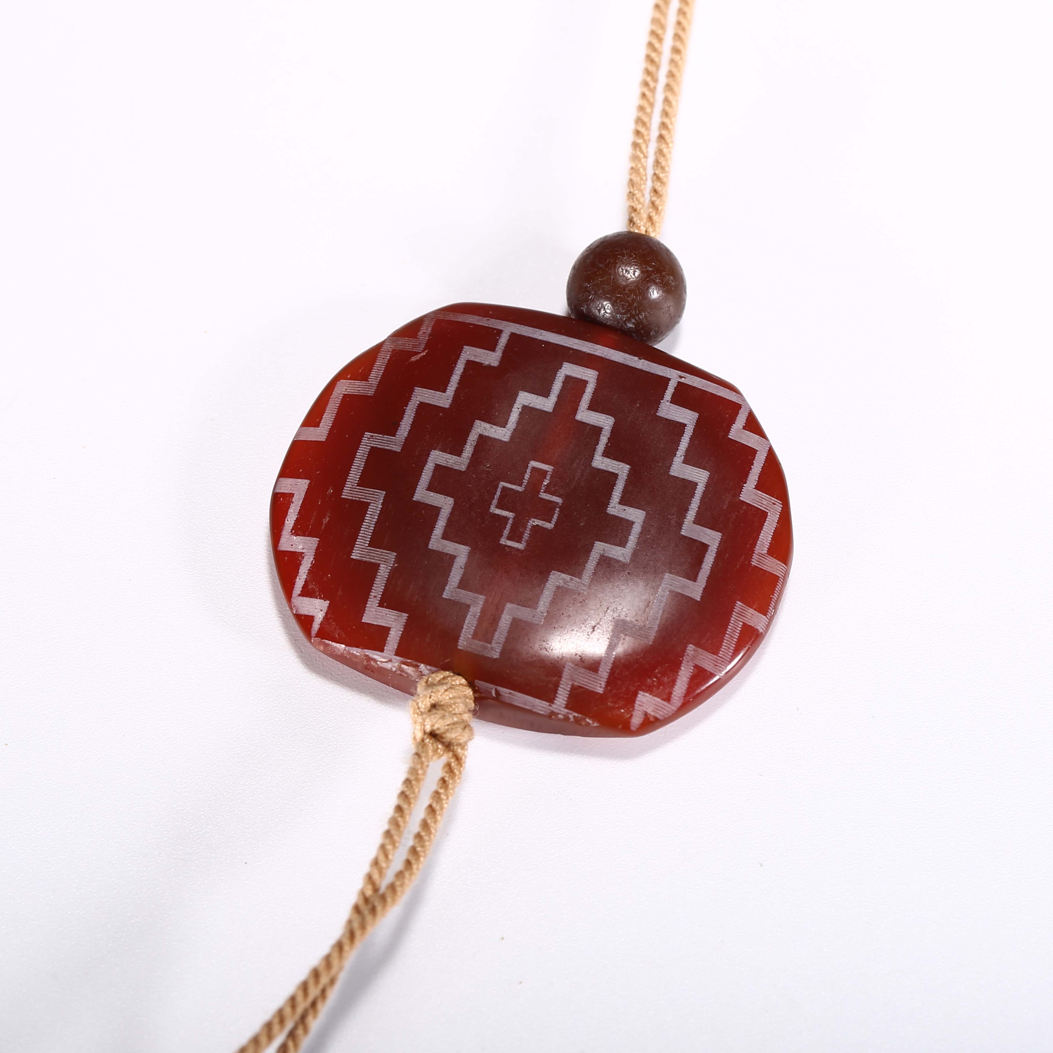 【济文阁】JFYG20820454民国 红玛瑙板珠