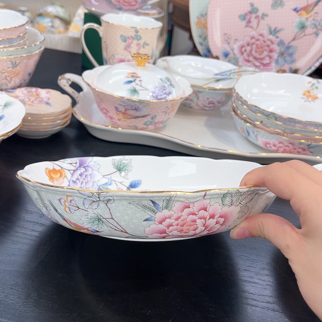 骨瓷大汤菜盘—————-