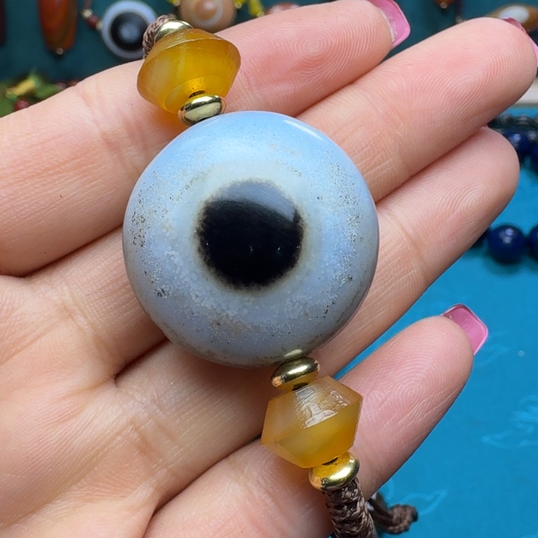 玛瑙/玉髓未镶嵌项链