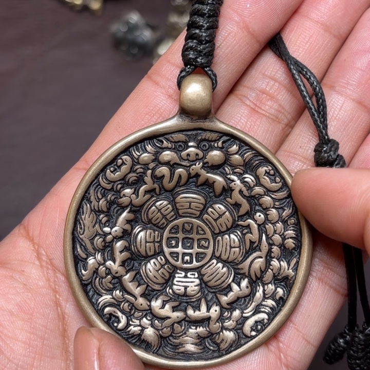 藏传喜马拉雅吊坠项链