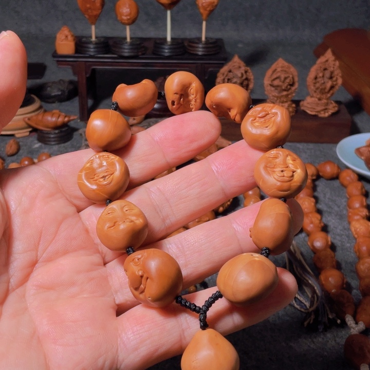 超****橄榄核手串/手链手工制作工艺精湛