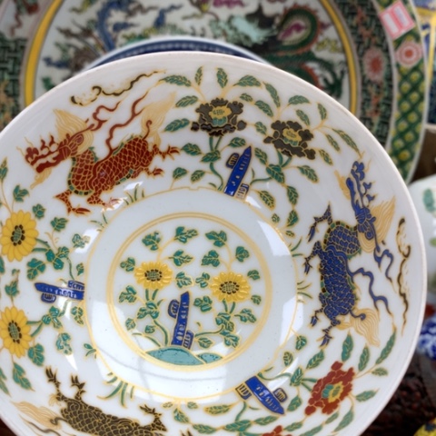 瓷片瓷器摆件瓷器摆件