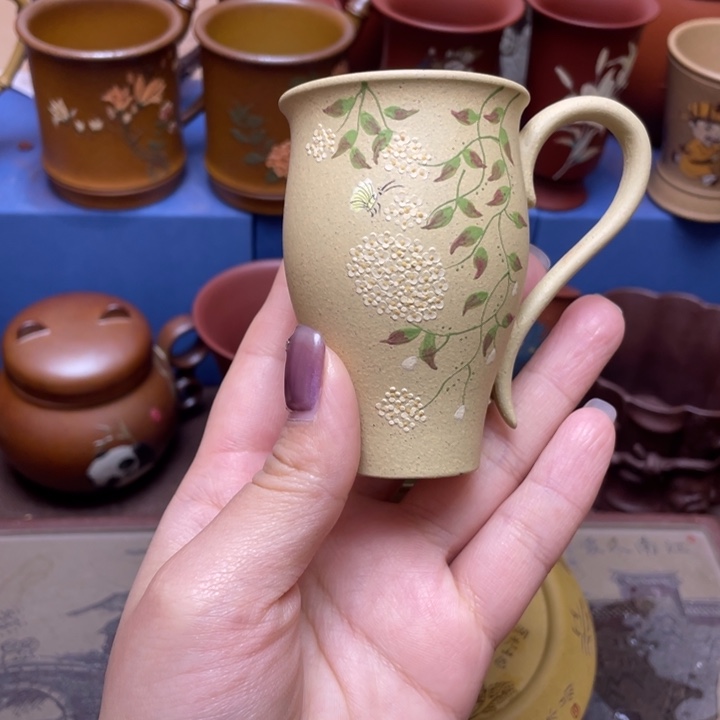 紫砂茶杯紫砂主人杯