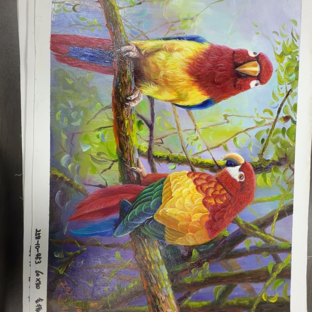 油画加油加油努力加油努力