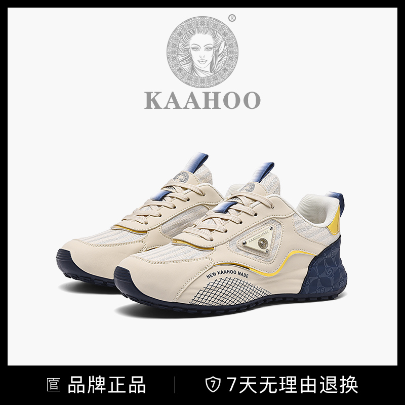 杜莎蕾奴时尚休闲鞋透气潮流夏季时尚平跟车缝线鞋子跑步秋季