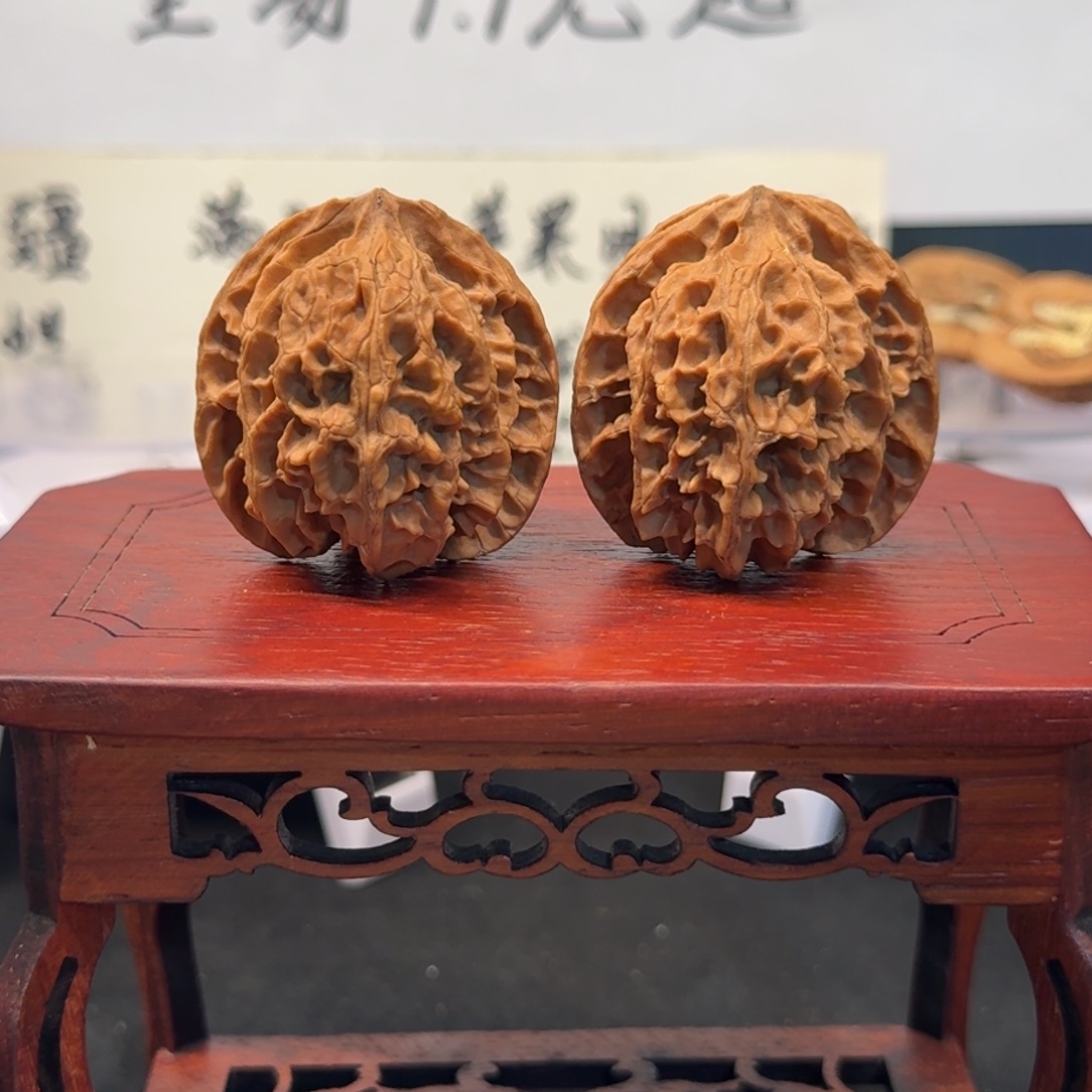 文玩核桃把件13号苹果园边41高42肚39全品无药无修原生态