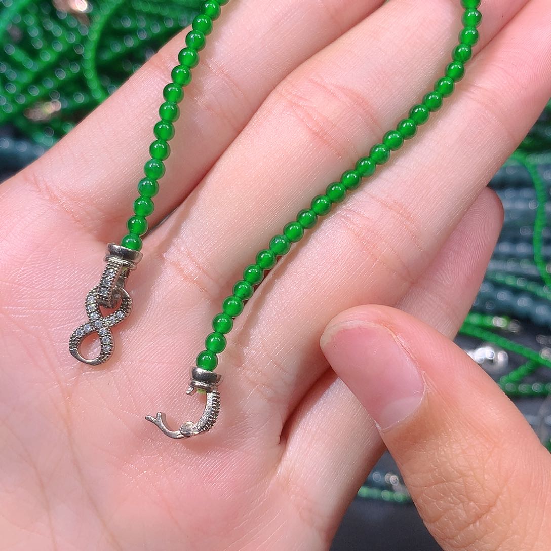 翡翠戒指未镶嵌天然翡翠