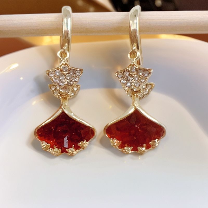 铜合金耳饰 气质轻奢时尚可爱小众甜美百搭简约LY0566