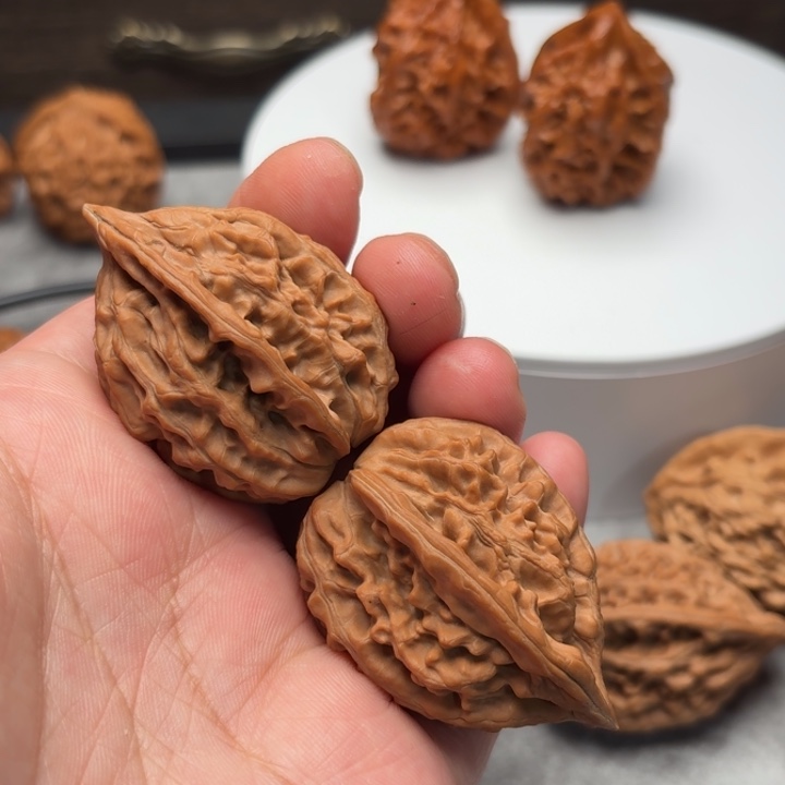 文玩核桃吊坠油腊鸡【3419】