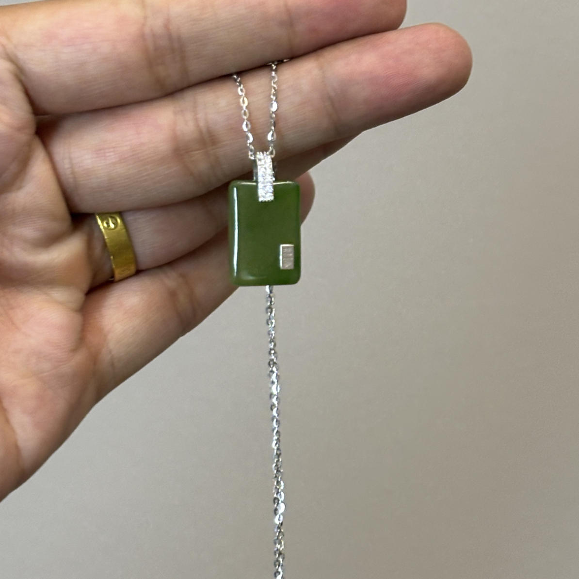 链子925银珐琅 纯银925珐琅制品 喜公公手工制作银项链