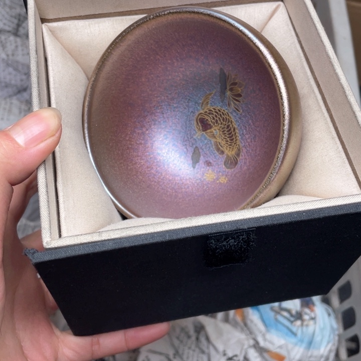 茶盏建窑建盏主人杯