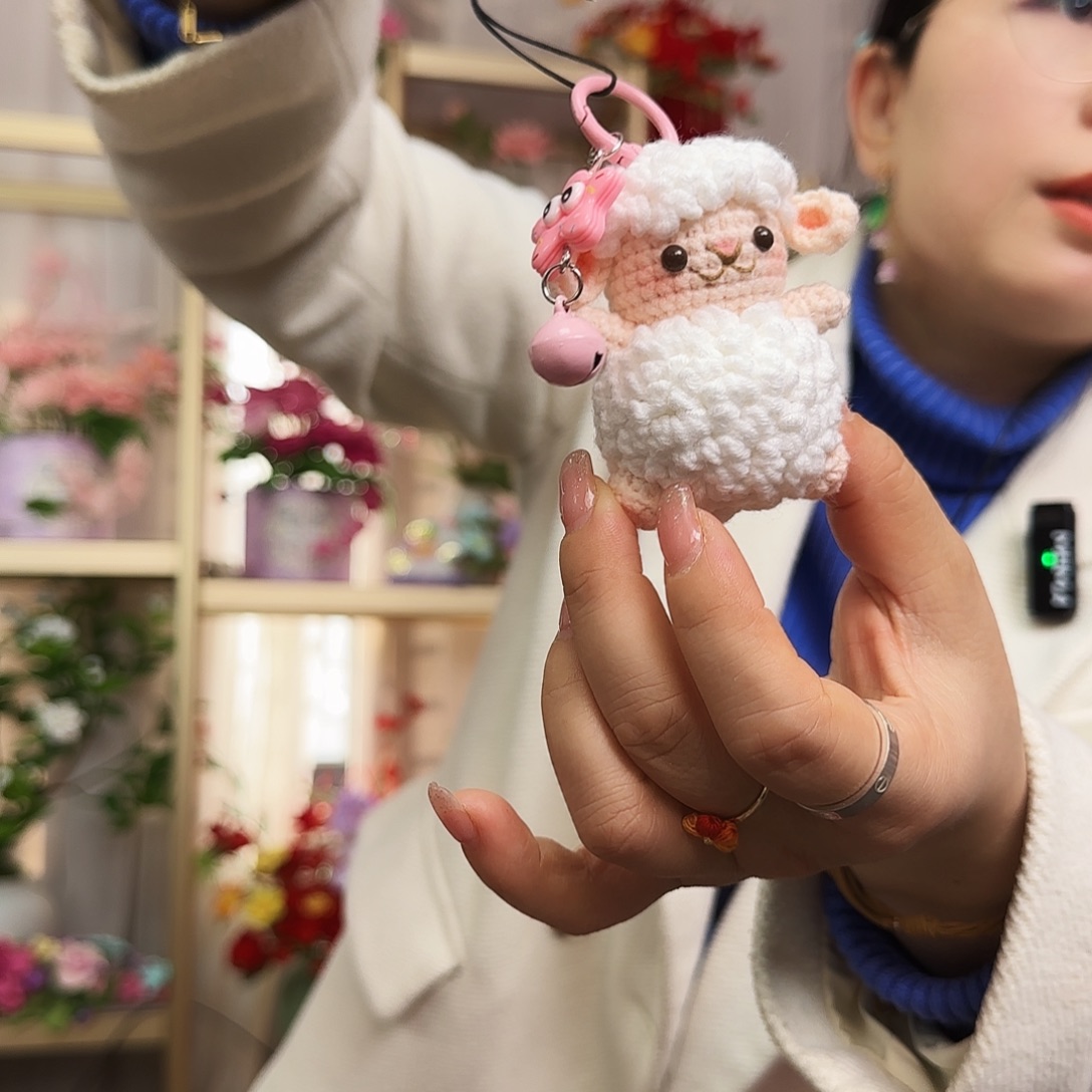 手工钩织设计挂件