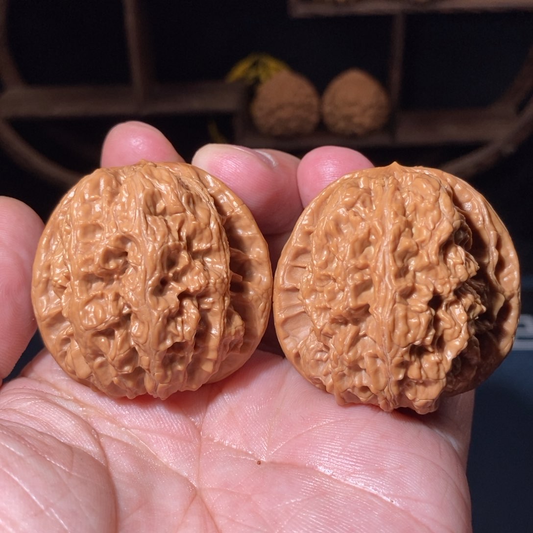 文玩核桃把件42华北将军膀