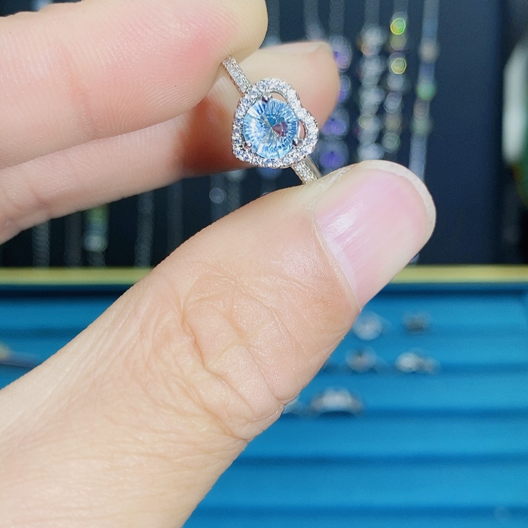 紫晶珠宝半成品银S925镶嵌