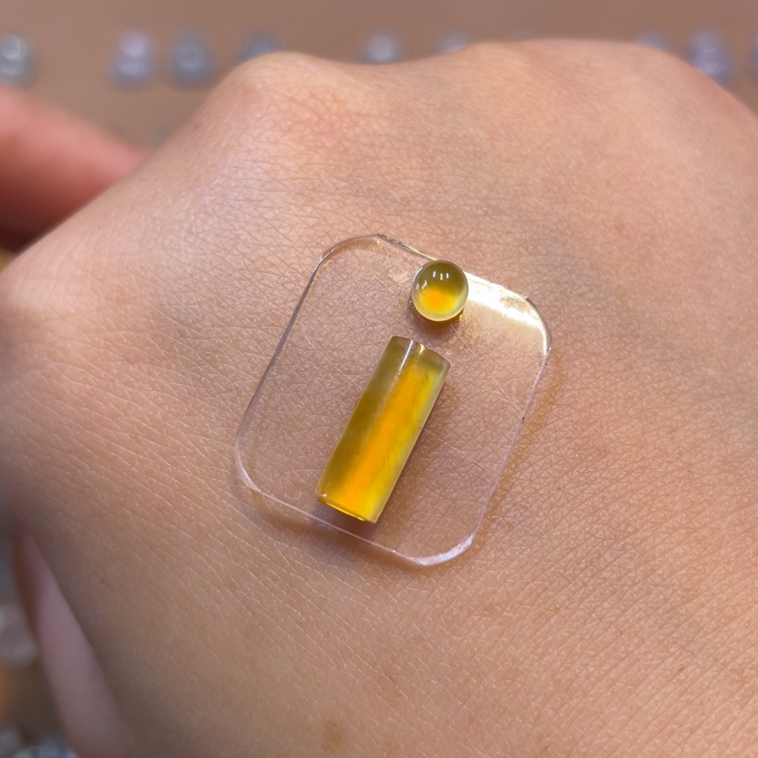 未镶嵌定制翡翠无事柱