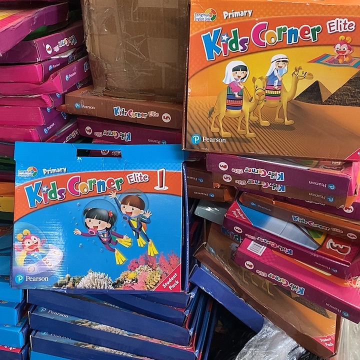 朗文直通车1-6级，六盒，没有资源，子有点破