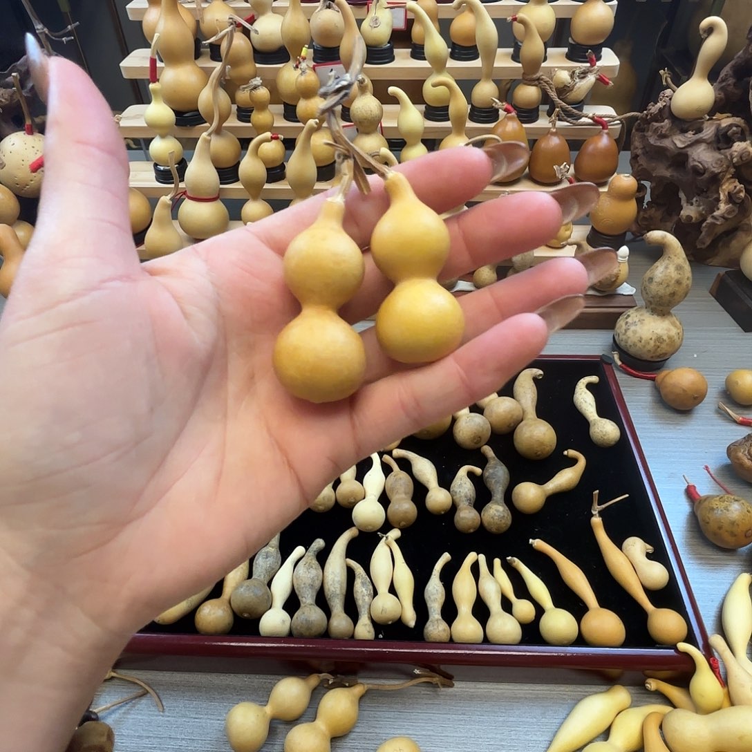 北***舍高货绕指葫芦 手把盘玩