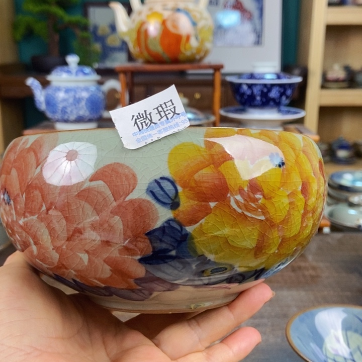 瓷片小*宝手工制作工艺精湛等特点