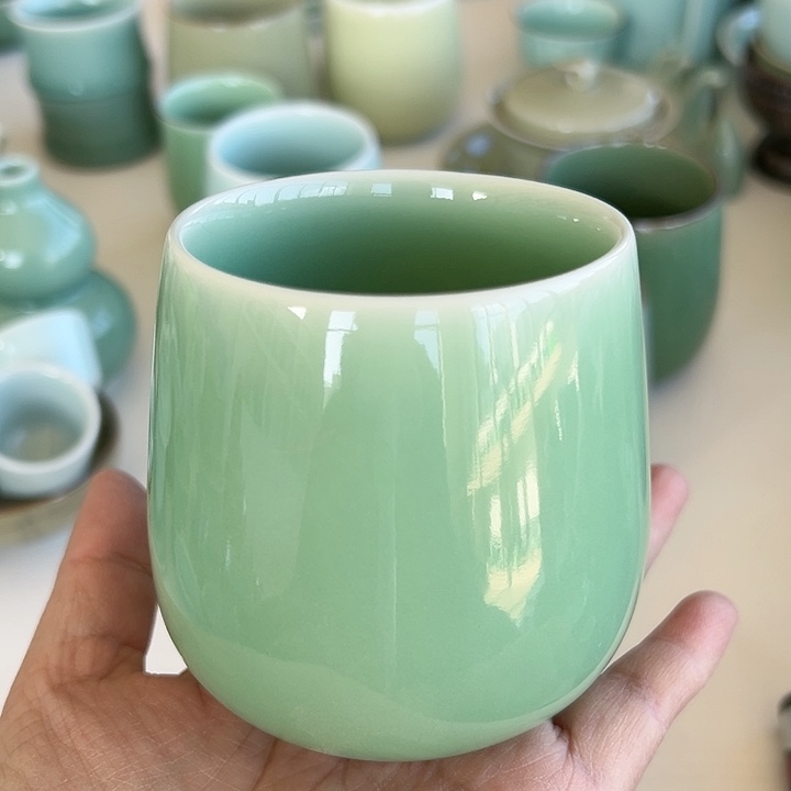 小米茶器龙泉青瓷