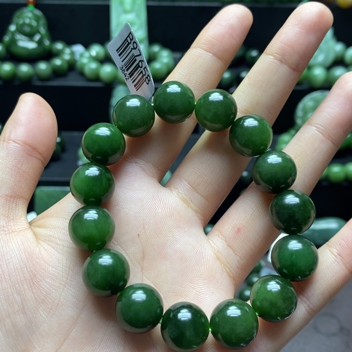 和田玉手串未镶嵌