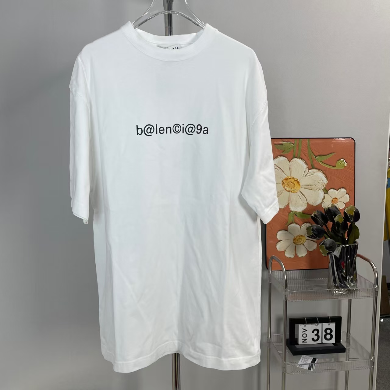 99新 Balenciaga/巴黎世家 白色 短袖 99新 XS码 A6432