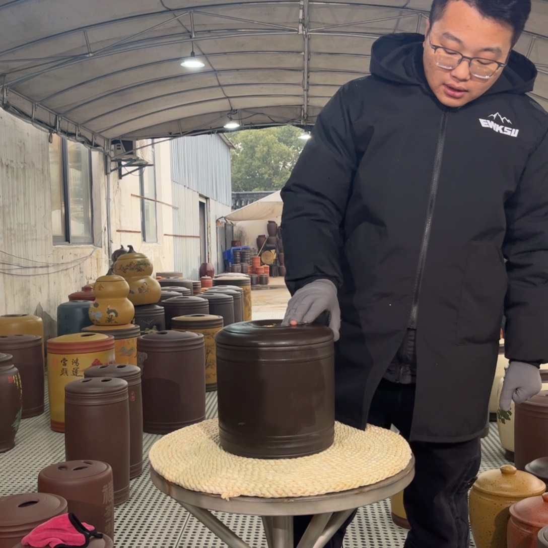 紫砂茶叶罐茶叶罐