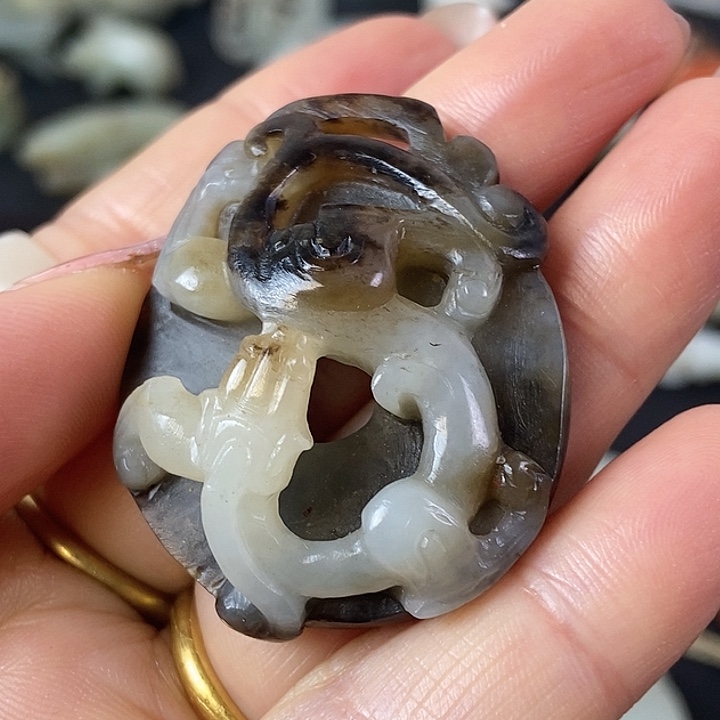 和田玉挂件未镶嵌