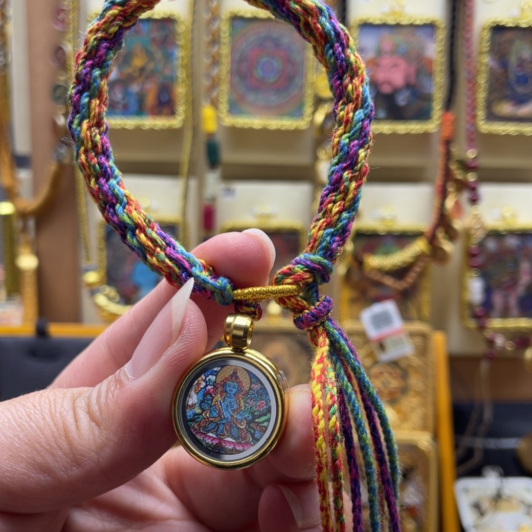 吊坠亚*唐卡一步到位一步之力