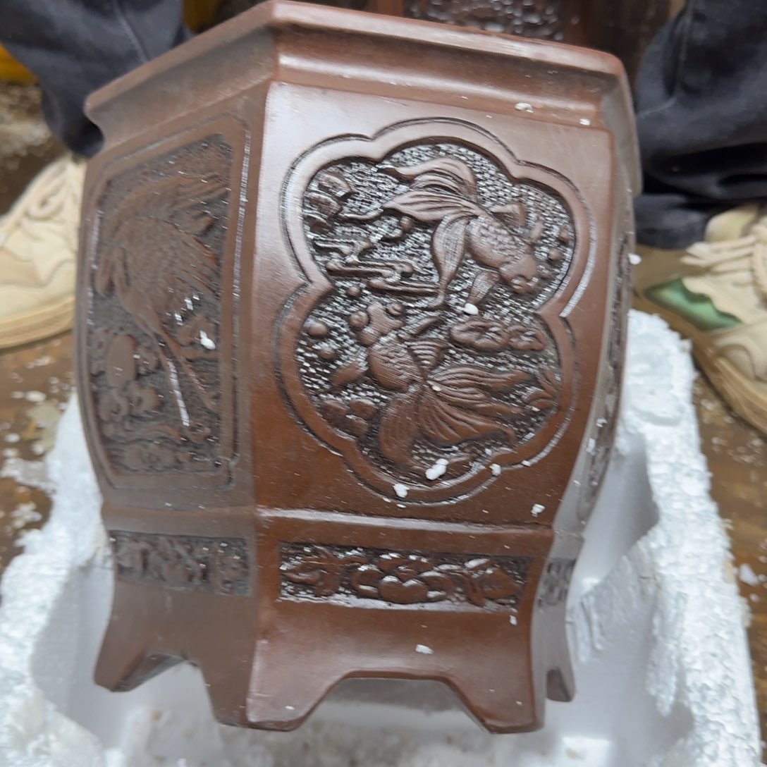 紫砂花盆瑕疵是什么