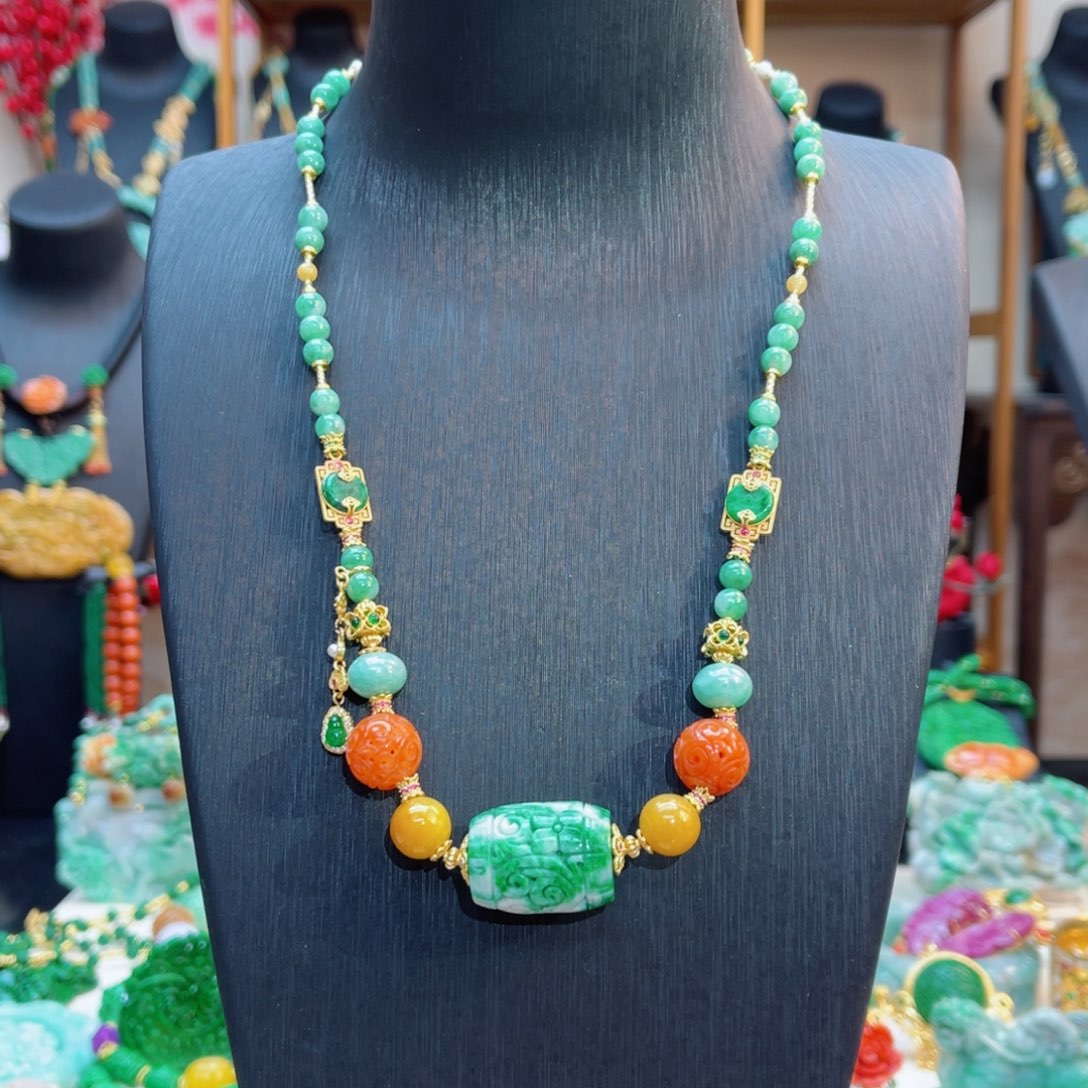 翡翠颈饰合金48小时鉴赏期