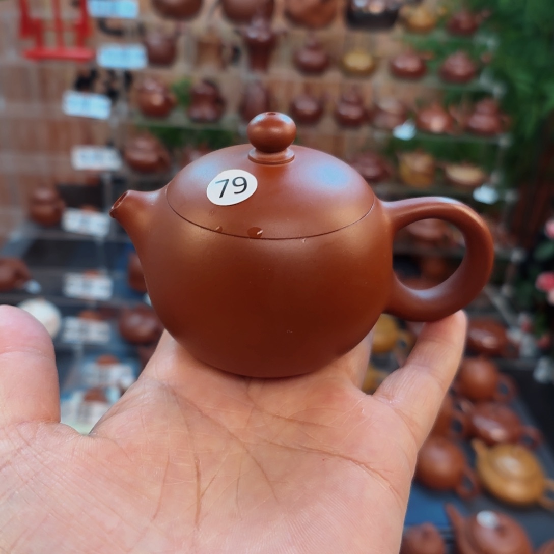 朱泥茶壶朱泥茶壶微瑕100C