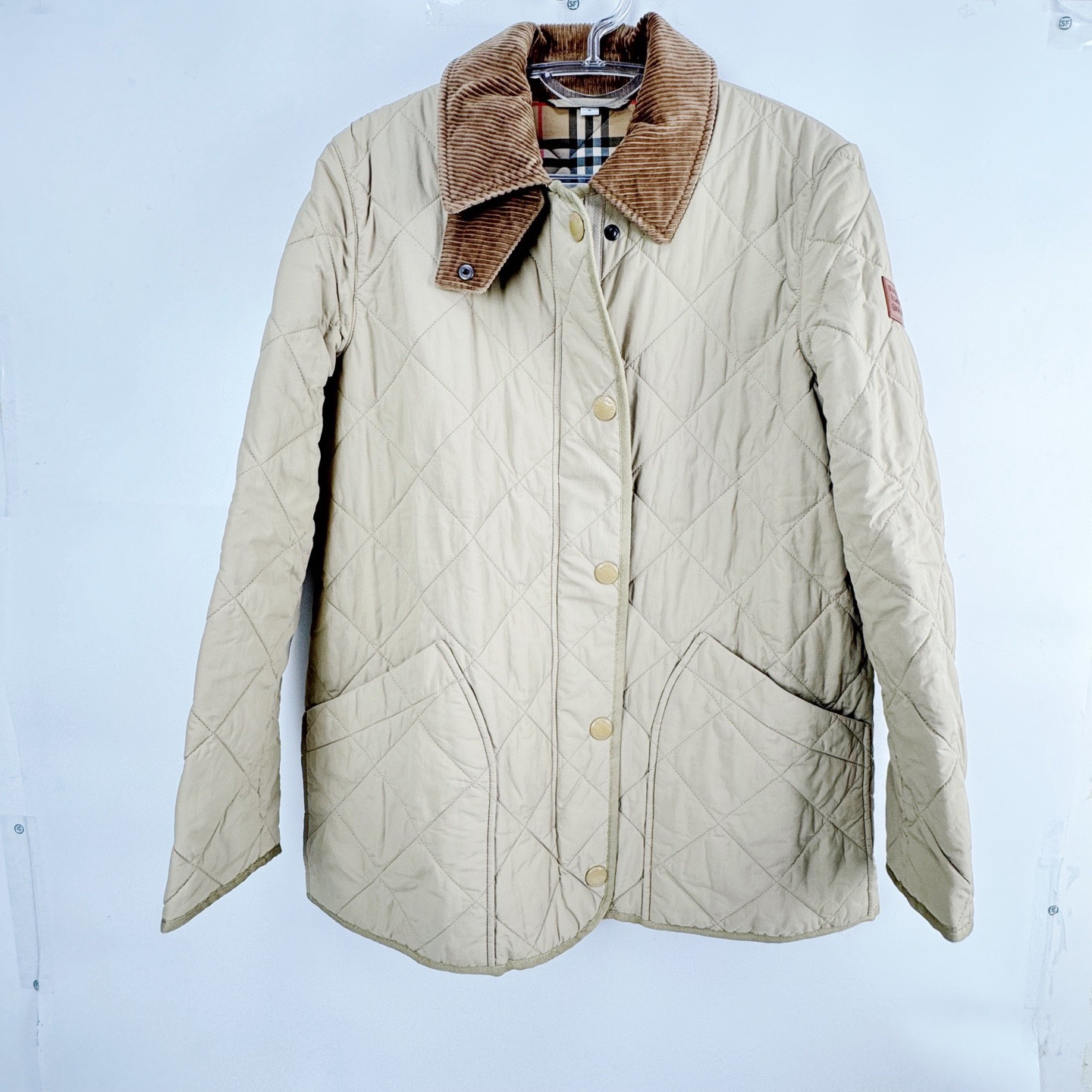 99新 BURBERRY/博柏利 M码 夹克棉服外套 99新 sz0219