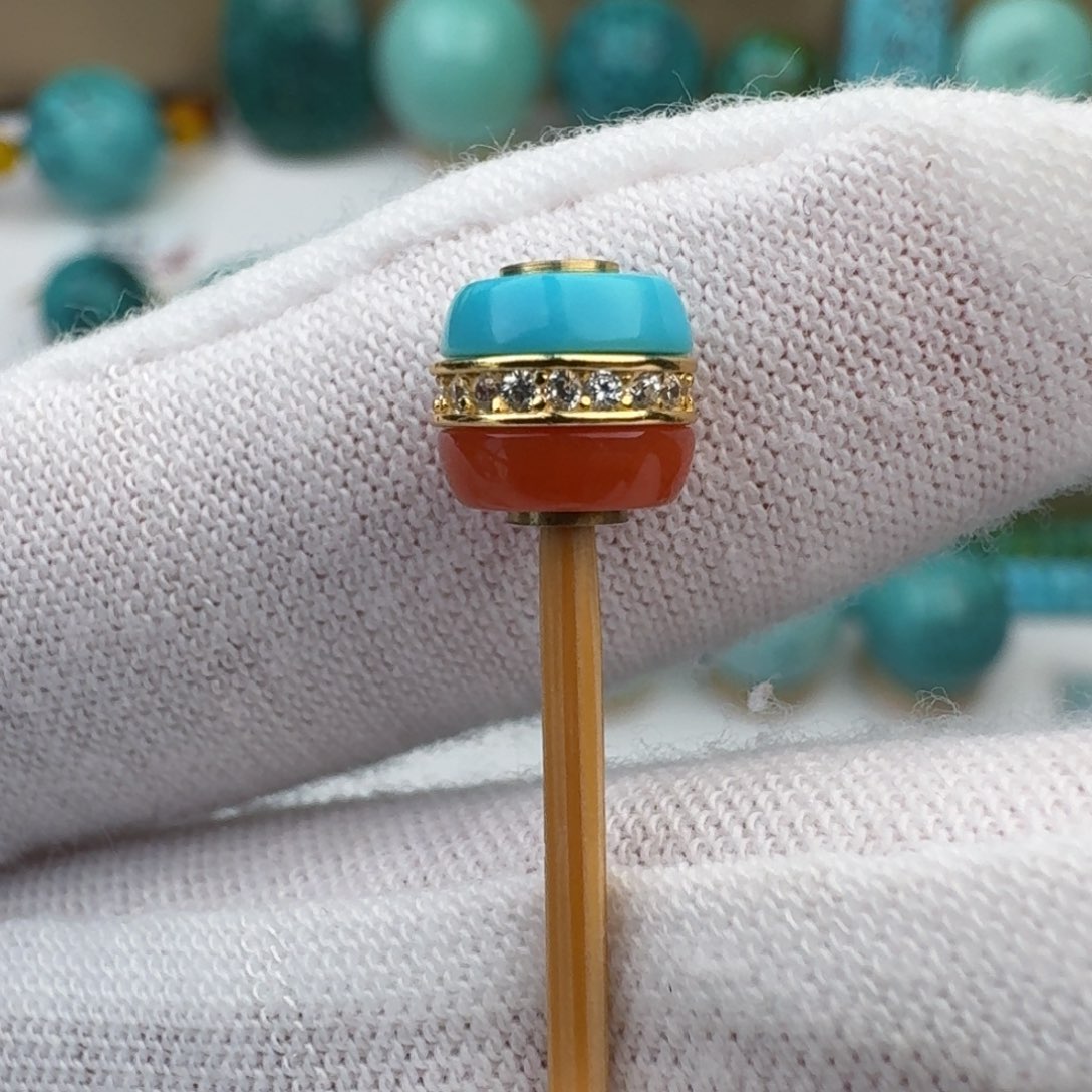 绿松石珠宝奇石未镶嵌