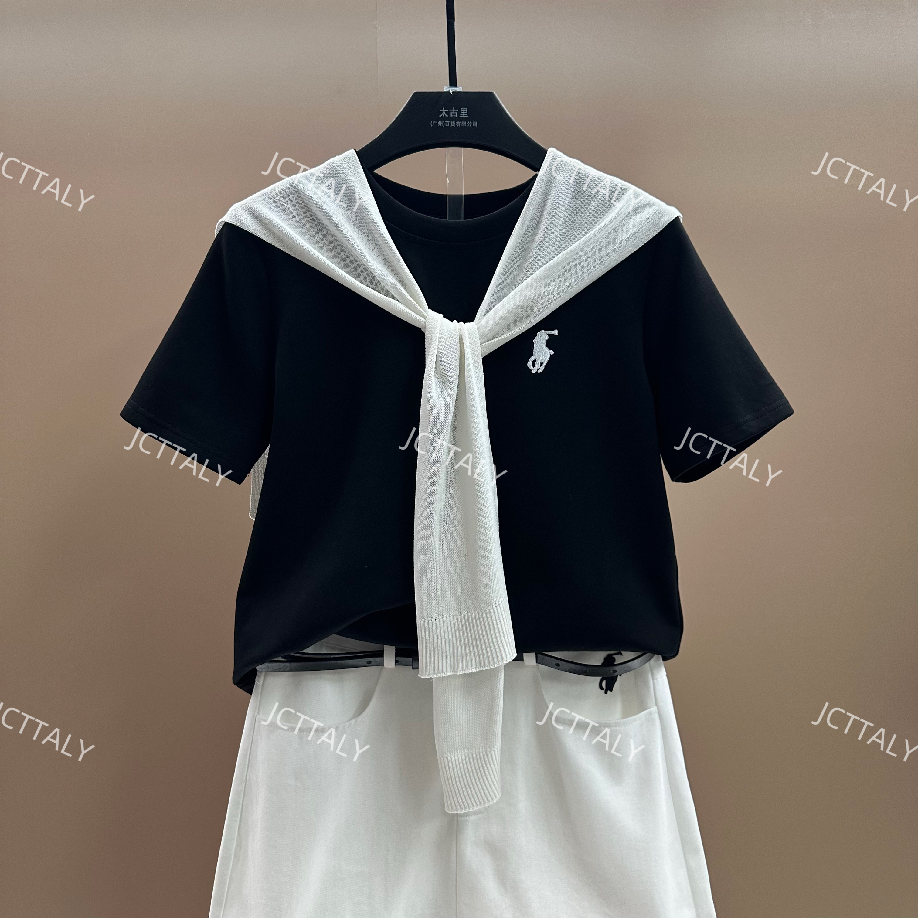 【宠粉价】减龄系列>宽松版夏季透气T恤短裙休闲套装NH-A329