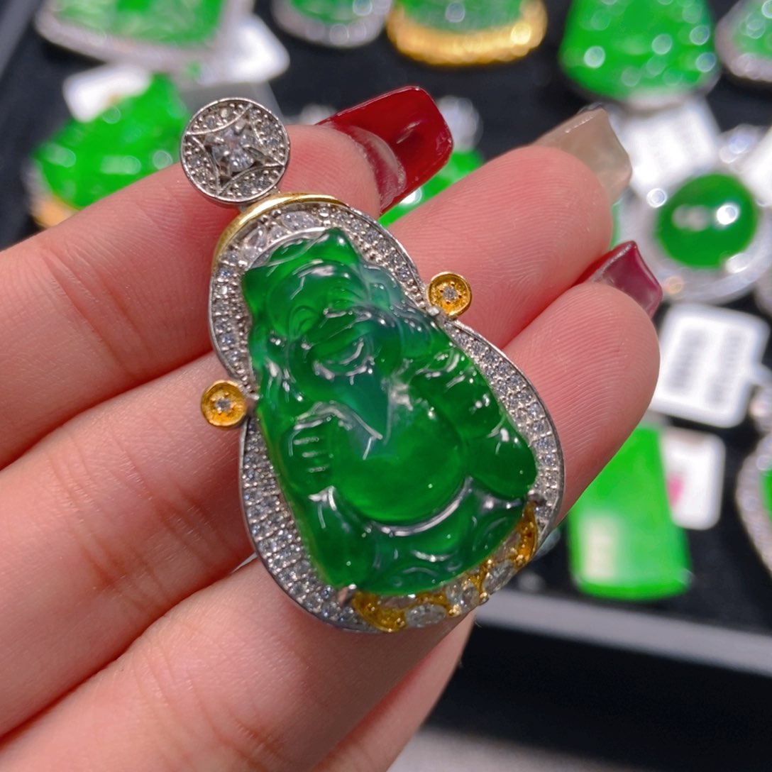 翡翠吊坠(不含链)未镶嵌