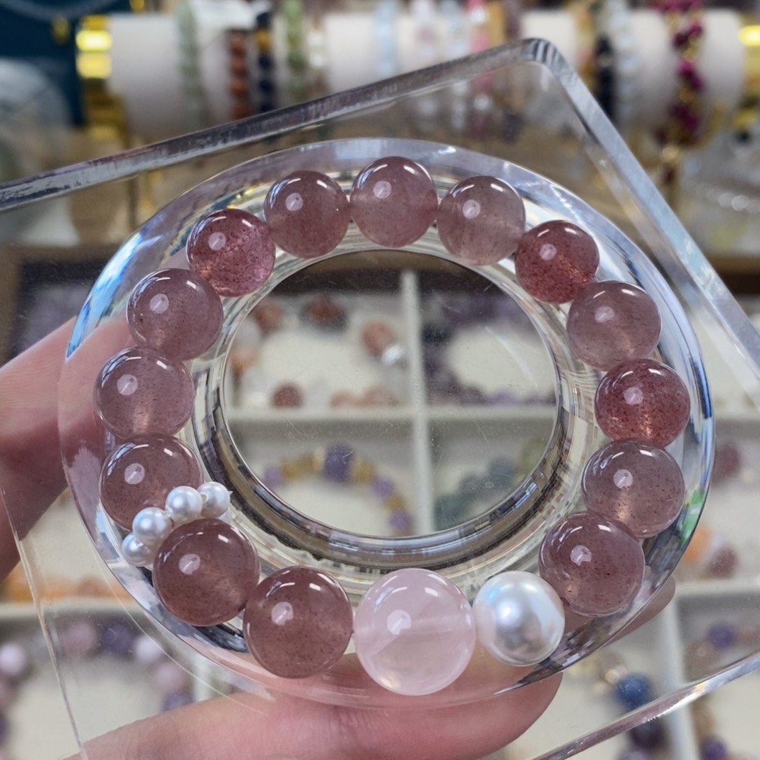 银S925镶嵌手链水晶