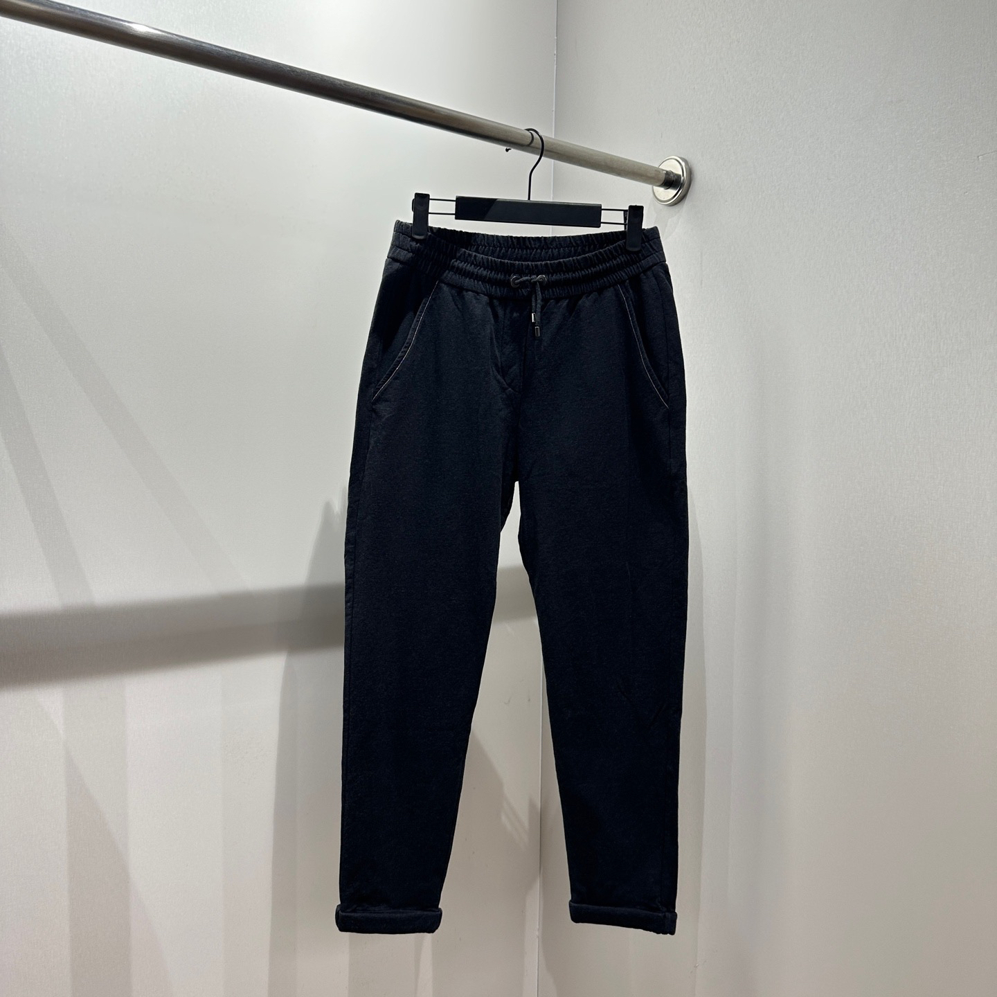 99新 Brunello Cucinelli/布鲁内洛·库奇内利 dec576/裤子xs码棉