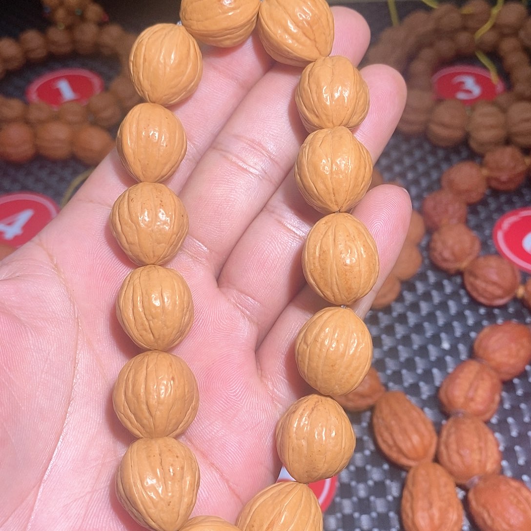 文玩核桃手串猴头