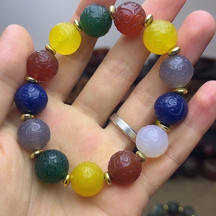 玛瑙/玉髓未镶嵌玛瑙珠子1111