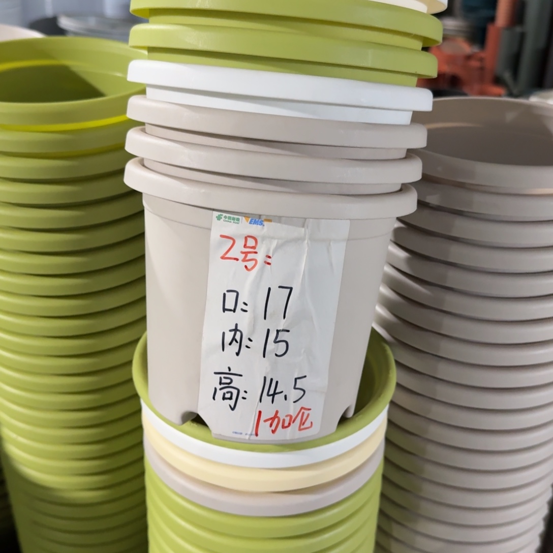 四季2#口径17带拖果绿10套