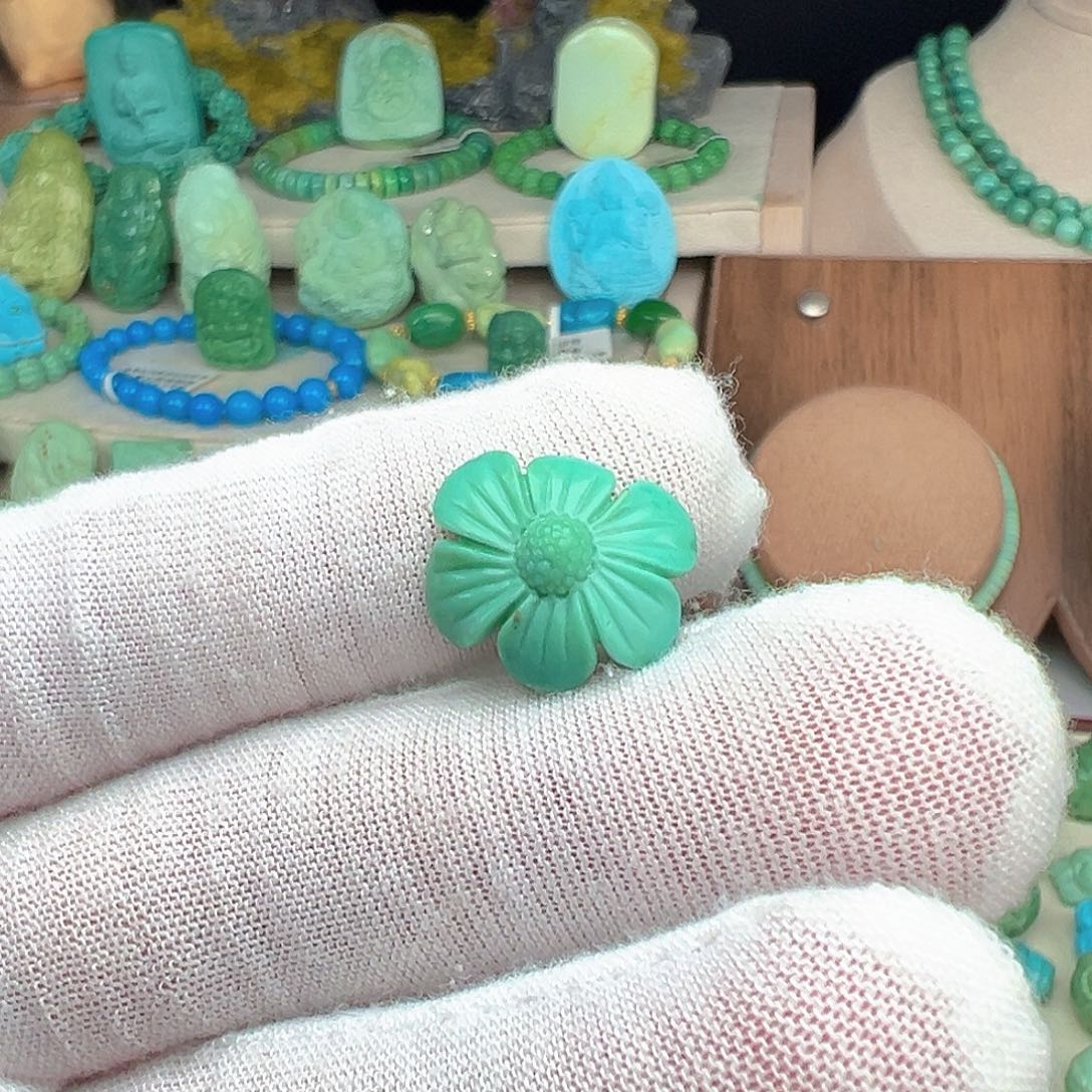 绿松石未镶嵌主播夏