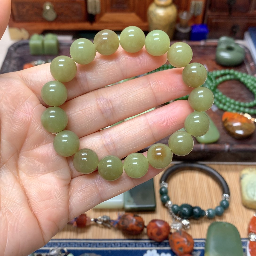 和田玉手链未镶嵌