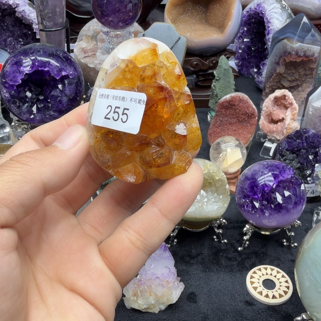 未镶嵌摆件水晶天然