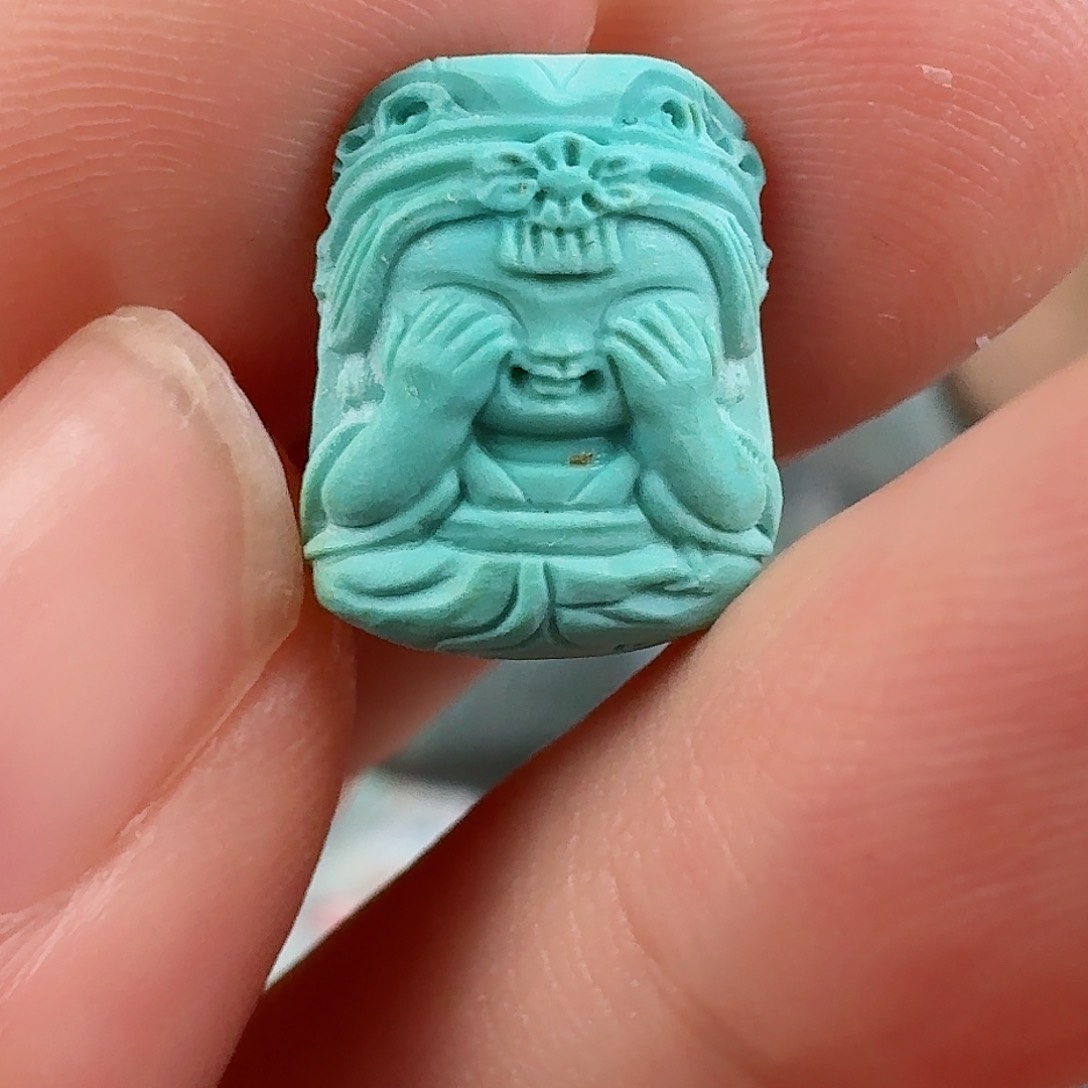 绿松石珠宝奇石未镶嵌