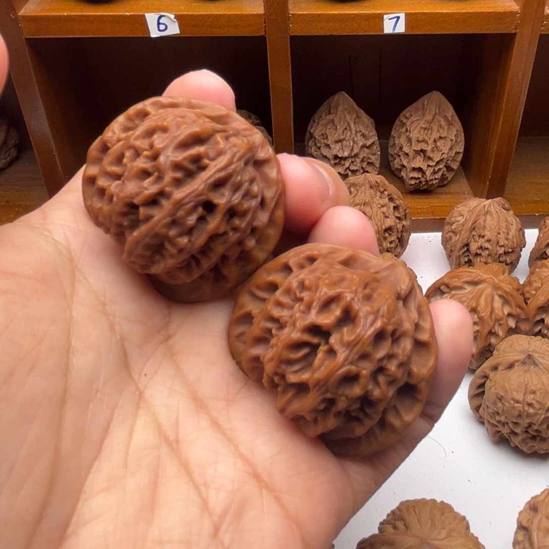 吊坠文玩核桃43全品宫灯