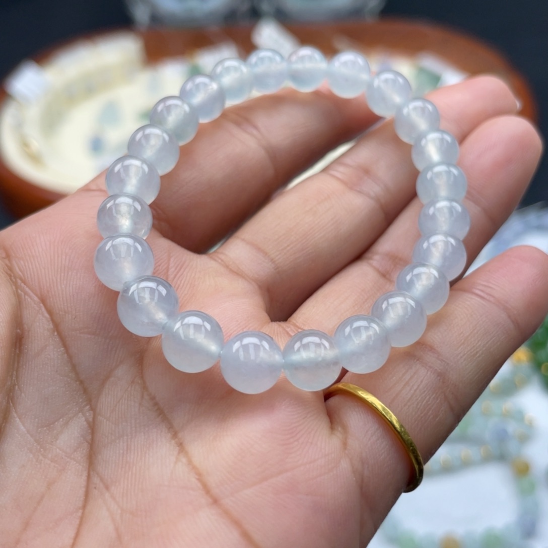 ζ***๓翡翠未镶嵌手链手串