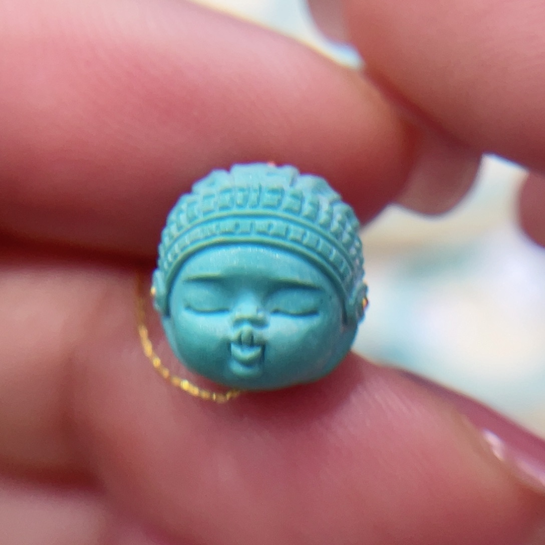 未镶嵌绿松石珠宝奇石