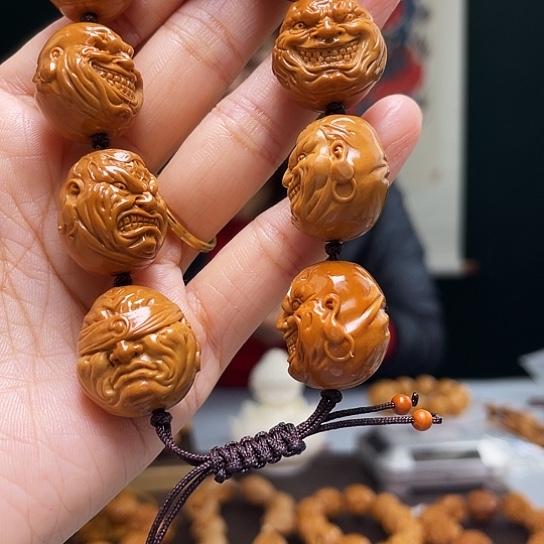 橄榄核手串/手链蓝**落橄榄核