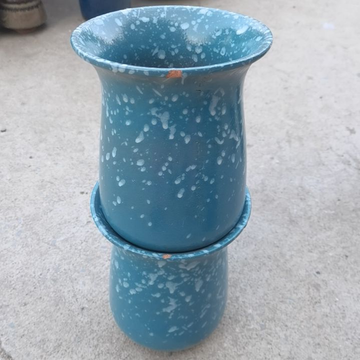 红陶16/20瑕疵两个盆