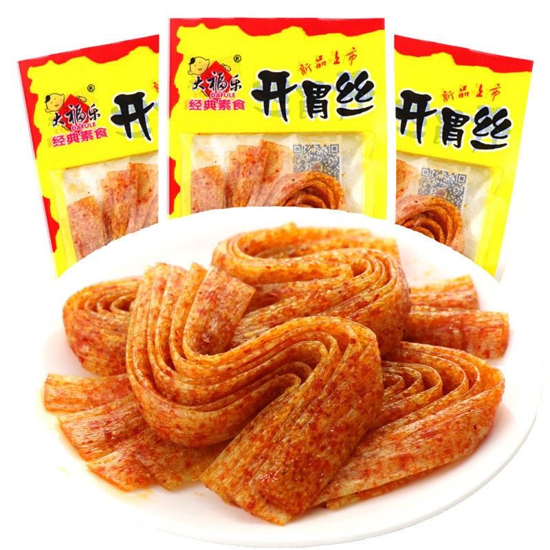 开胃丝塑料袋解馋手撕辣条童年回忆麻辣小吃追剧必备怀旧零食老式